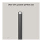 mophie Electronics One Size / Grey mophie - Powerstation Wireless Slim