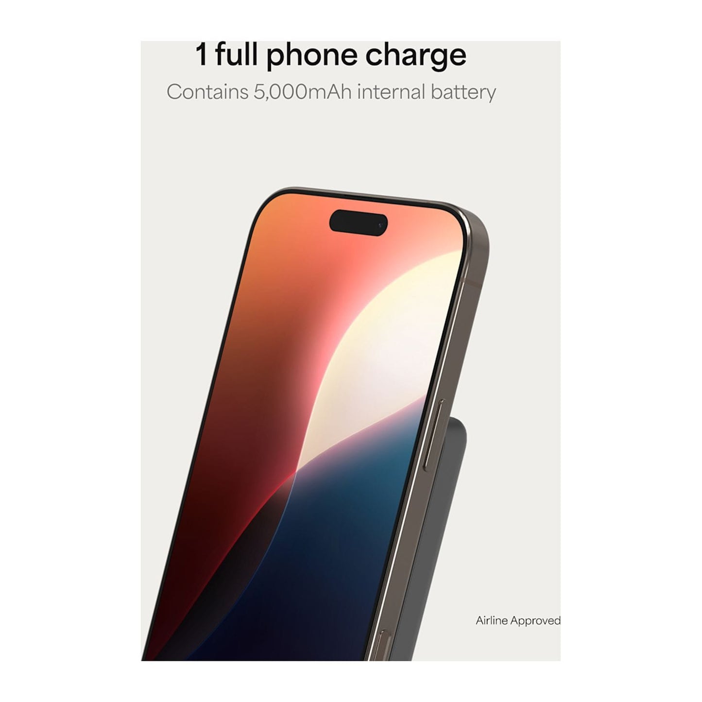 mophie Electronics One Size / Grey mophie - Powerstation Wireless Slim