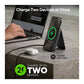 mophie Electronics One Size / White mophie - Snap+5000 mAh Wireless Power Bank w/ Stand