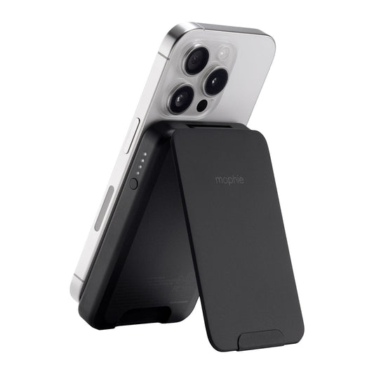 mophie Electronics One Size / White mophie - Snap+5000 mAh Wireless Power Bank w/ Stand