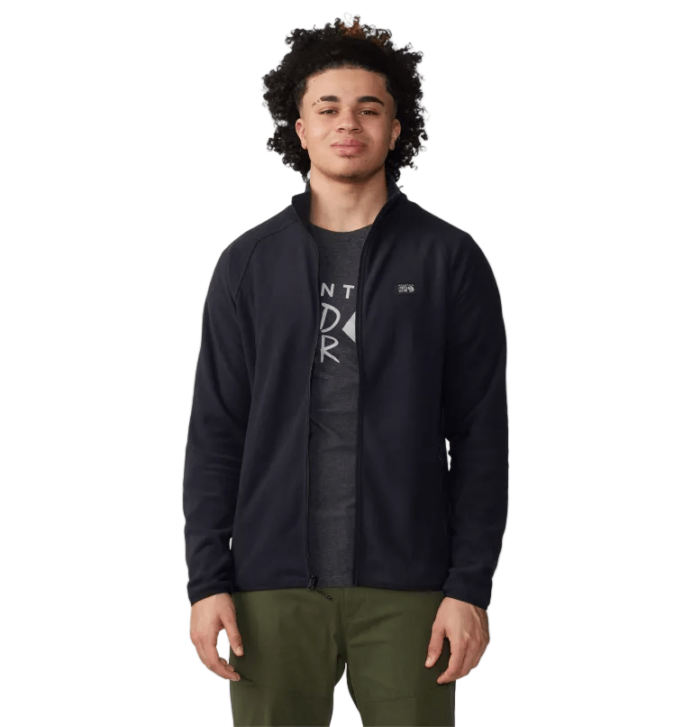 Mountain Hardwear Fleece S / Black Mountain Hardwear - Men's Microchill™ Full-Zip Jacket