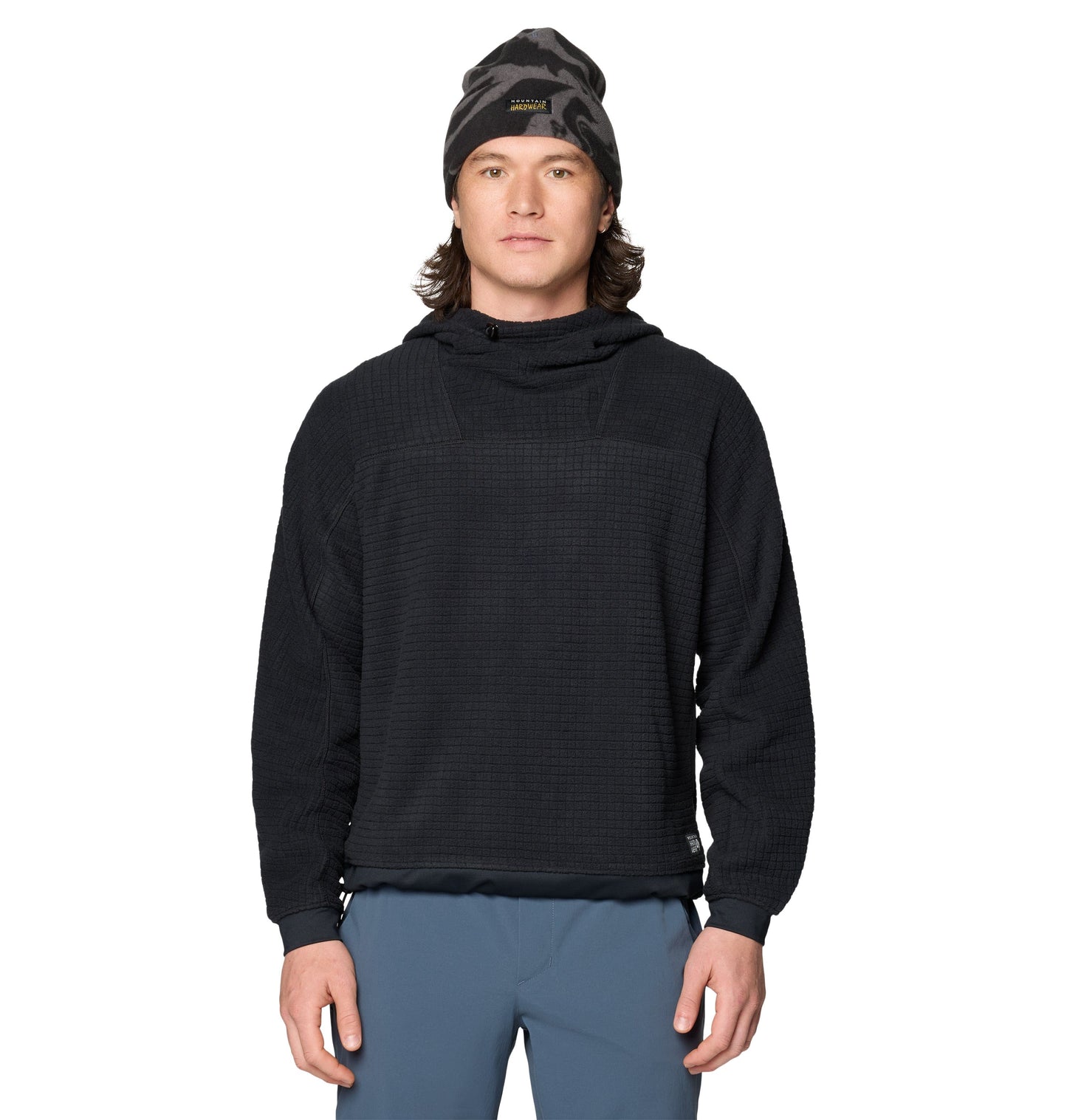 Mountain Hardwear Fleece S / Black Mountain Hardwear - Men's Summit Grid™ Big Grid Hoody