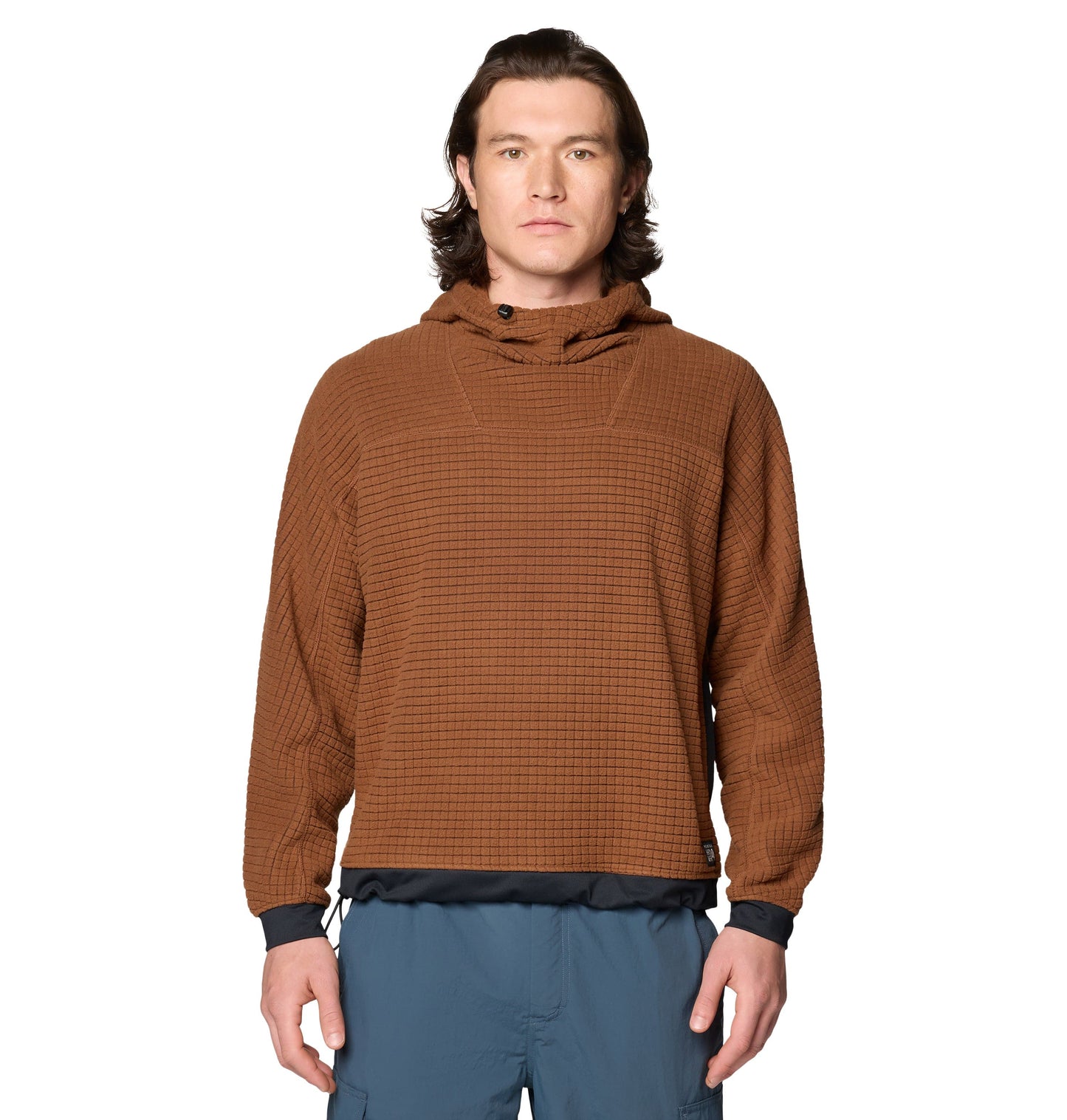 Mountain Hardwear Fleece S / Cocoa Brown Mountain Hardwear - Men's Summit Grid™ Big Grid Hoody