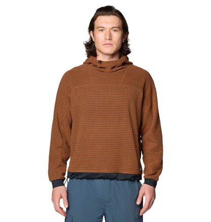 Mountain Hardwear Fleece S / Cocoa Brown Mountain Hardwear - Men's Summit Grid™ Big Grid Hoody