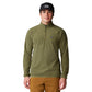 Mountain Hardwear Fleece S / Combat Green Heather Mountain Hardwear - Men's Microchill™ 1/4-Zip Pullover