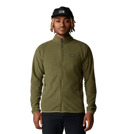 Mountain Hardwear Fleece S / Combat Green Heather Mountain Hardwear - Men's Microchill™ Full-Zip Jacket