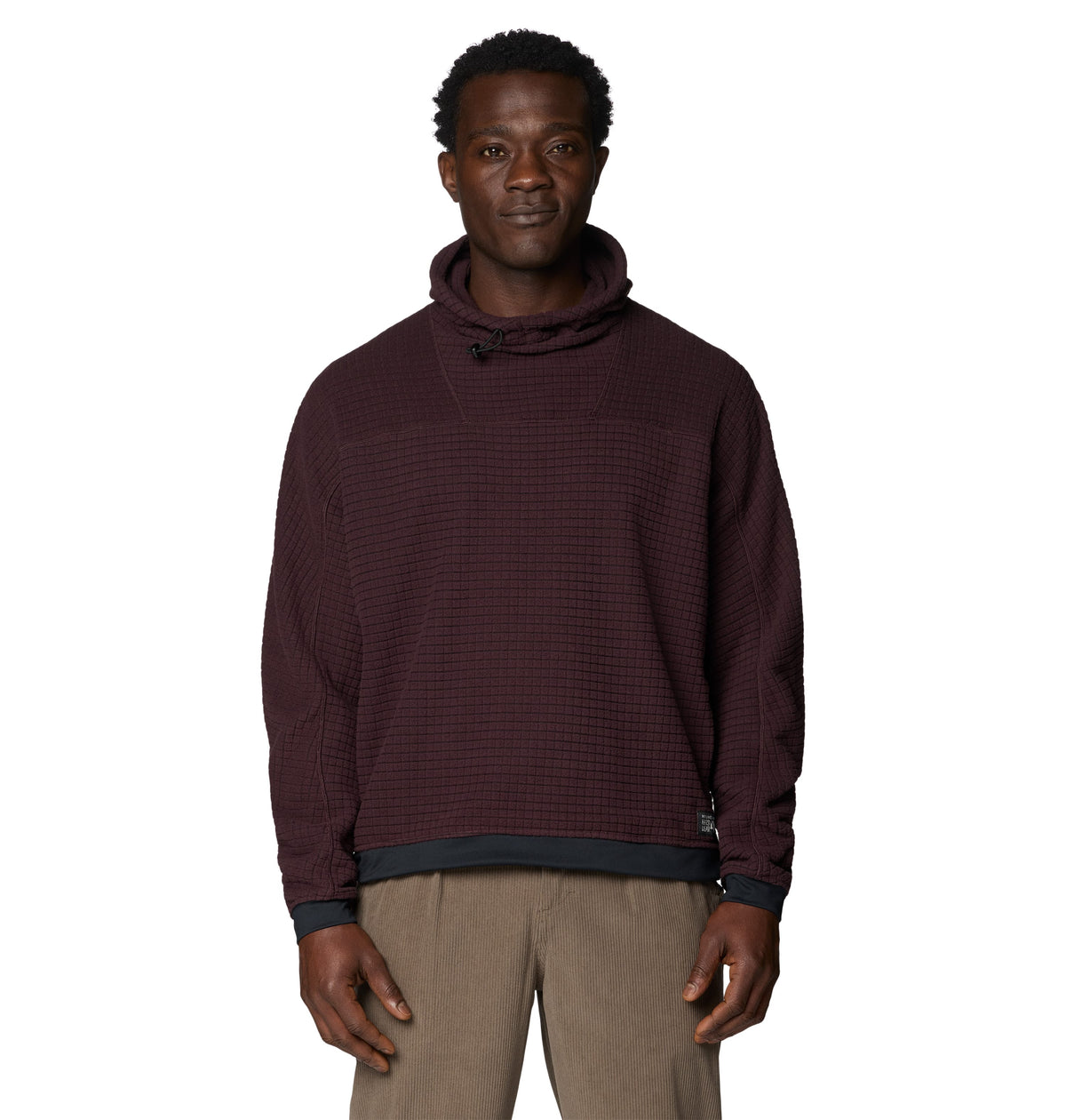 Mountain Hardwear Fleece S / Deep Mulberry Mountain Hardwear - Men's Summit Grid™ Big Grid Hoody
