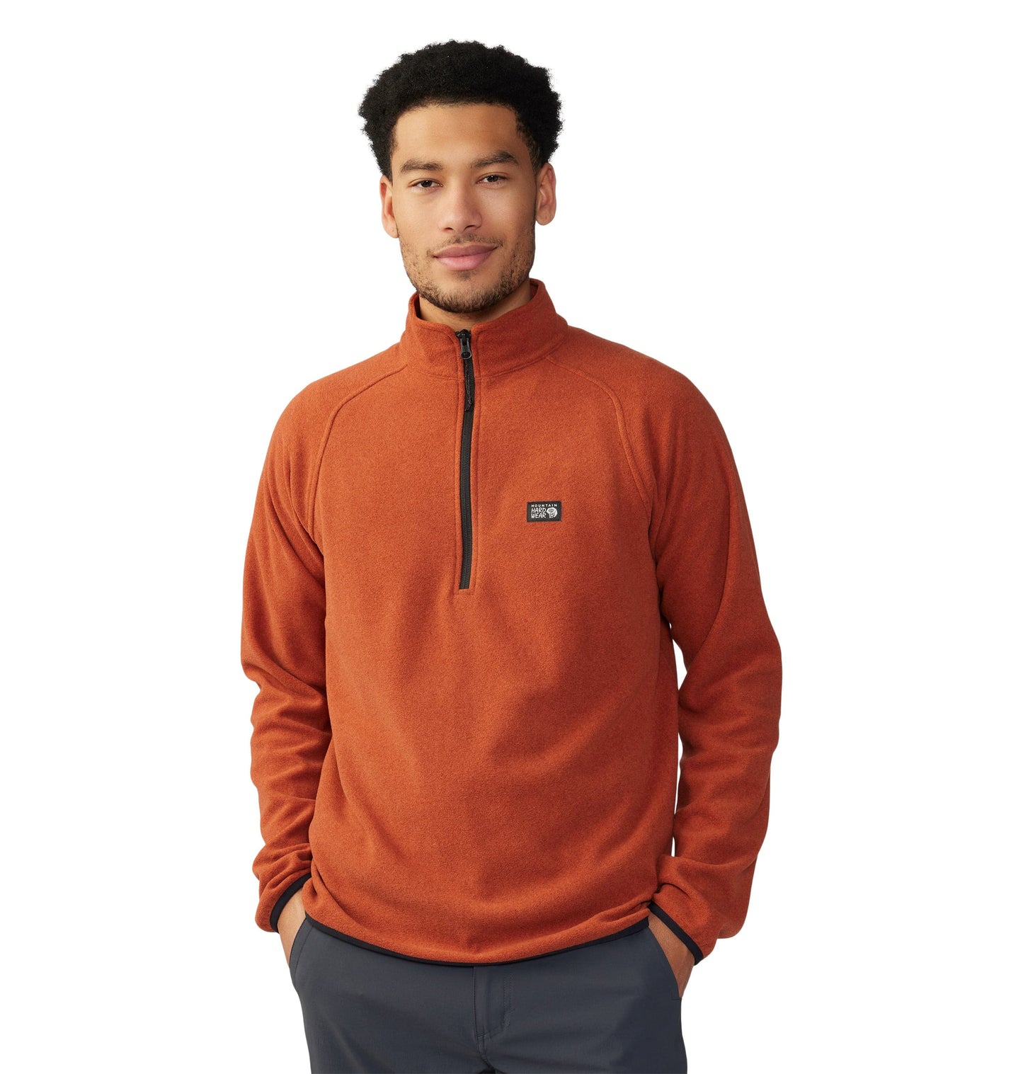 Mountain Hardwear Fleece S / Iron Oxide Heather Mountain Hardwear - Men's Microchill™ 1/4-Zip Pullover
