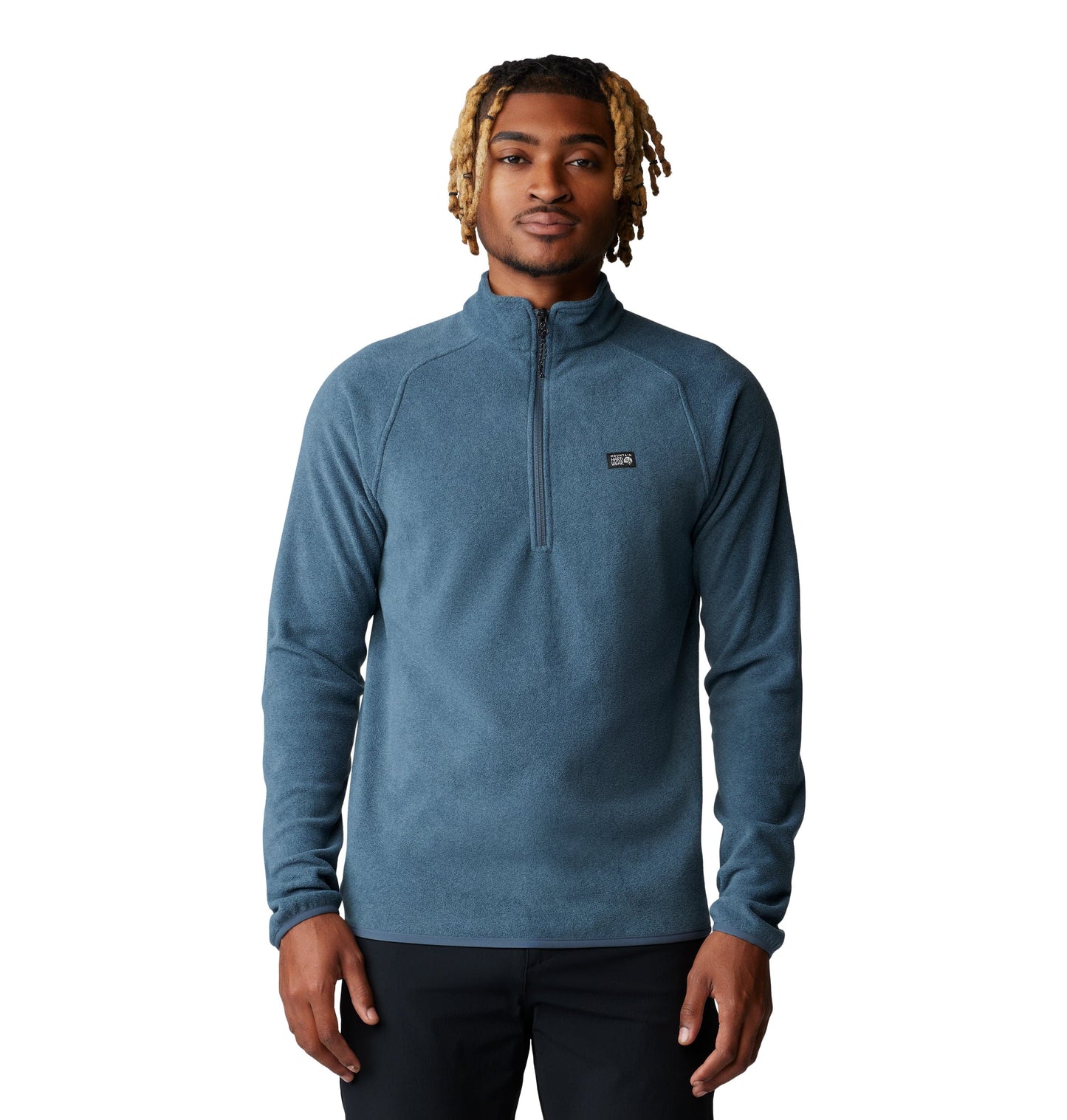 Mountain Hardwear Fleece S / Moon Blue Heather Mountain Hardwear - Men's Microchill™ 1/4-Zip Pullover