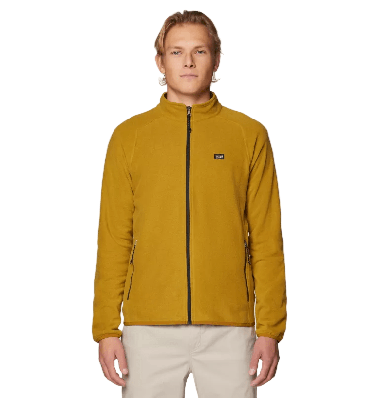 Mountain Hardwear Fleece S / Olive Gold Heather Mountain Hardwear - Men's Microchill™ Full-Zip Jacket
