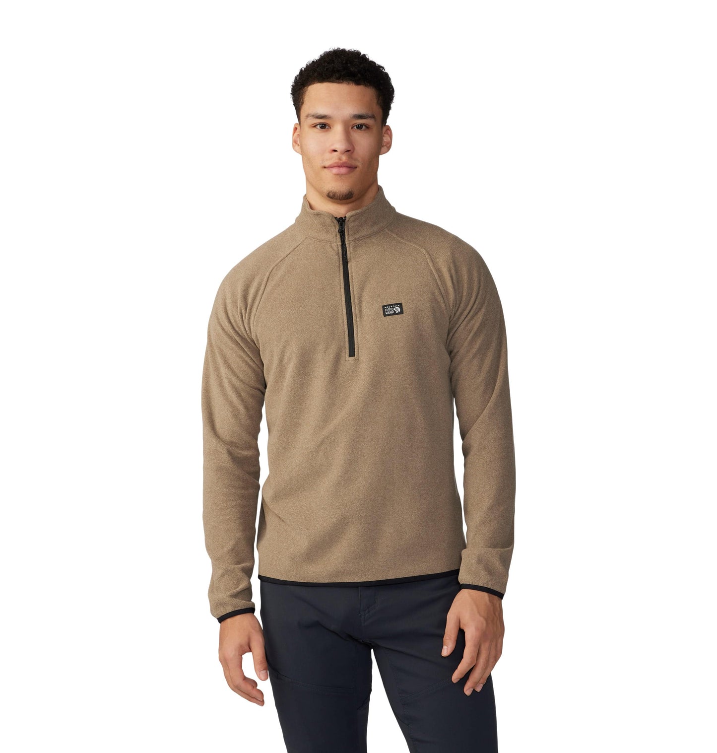 Mountain Hardwear Fleece S / Trail Dust Heather Mountain Hardwear - Men's Microchill™ 1/4-Zip Pullover