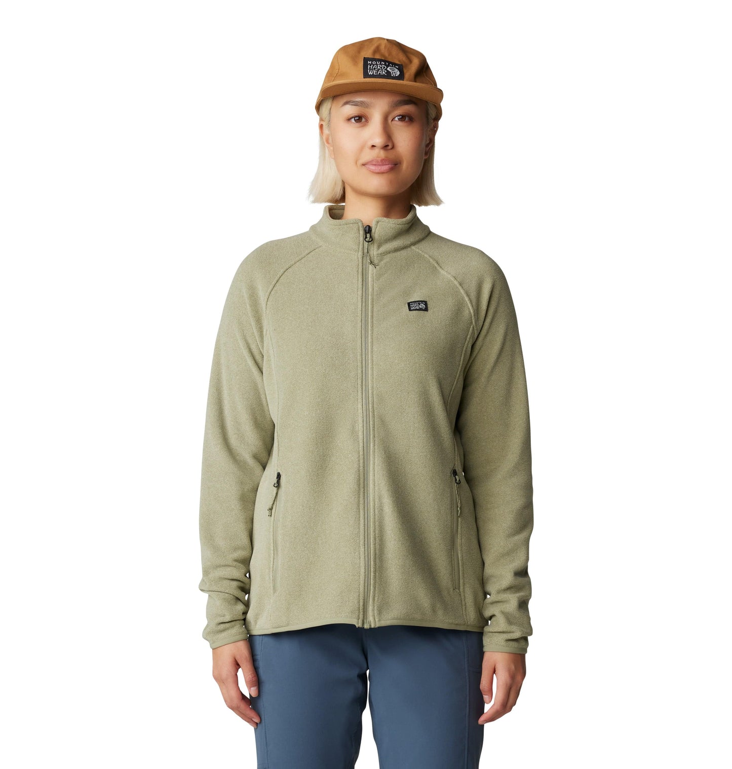 Mountain Hardwear Fleece XS / Mantis Green Heather Mountain Hardwear - Women's Microchill™ Full-Zip Jacket