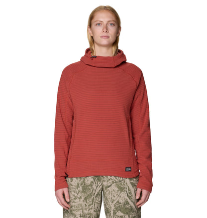 Mountain Hardwear Fleece XS / Mars Red Mountain Hardwear - Women's Summit Grid™ Hoody
