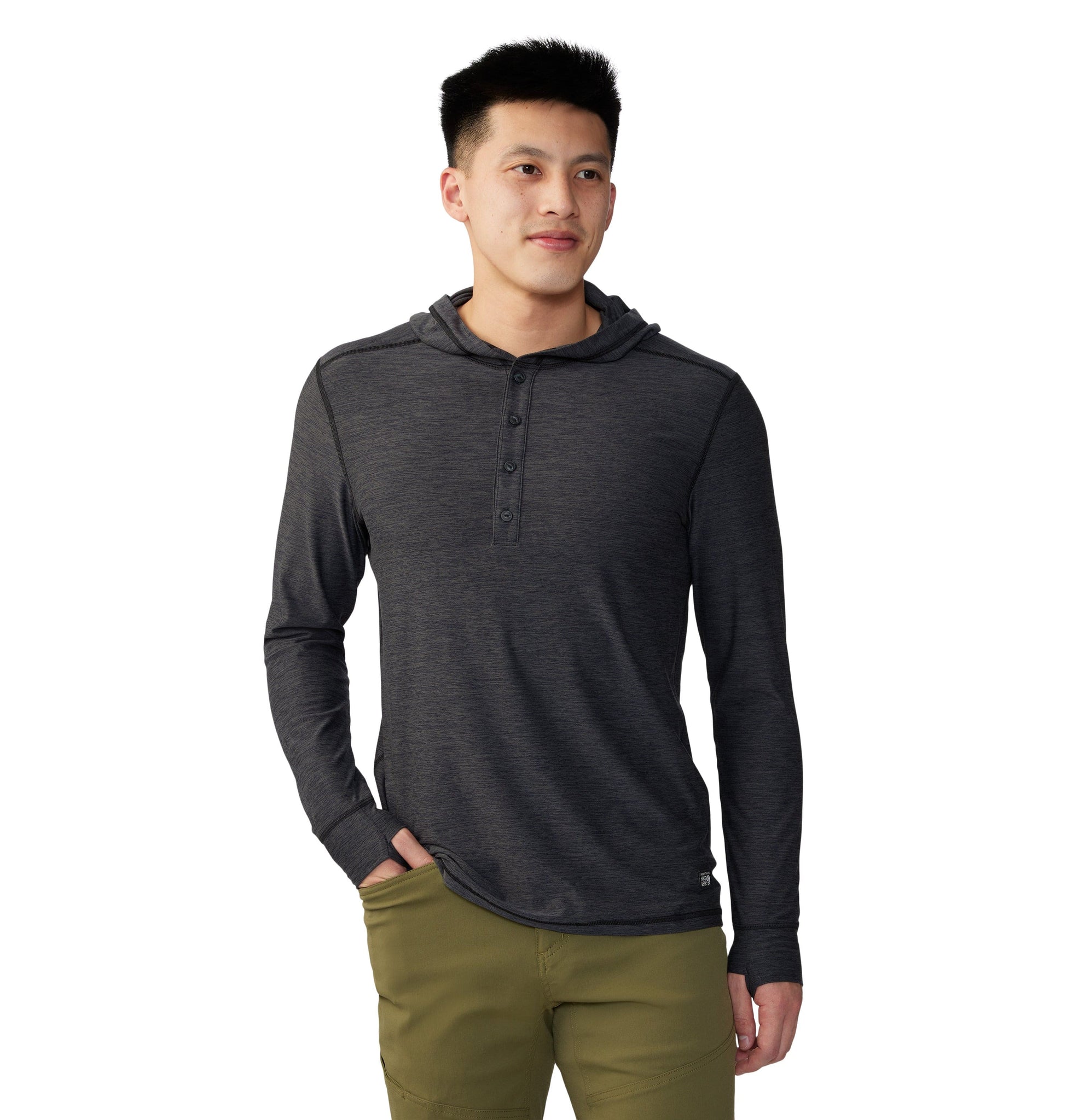 Mountain Hardwear Layering S / Black Heather Mountain Hardwear - Men's Chillaction™ Hoody
