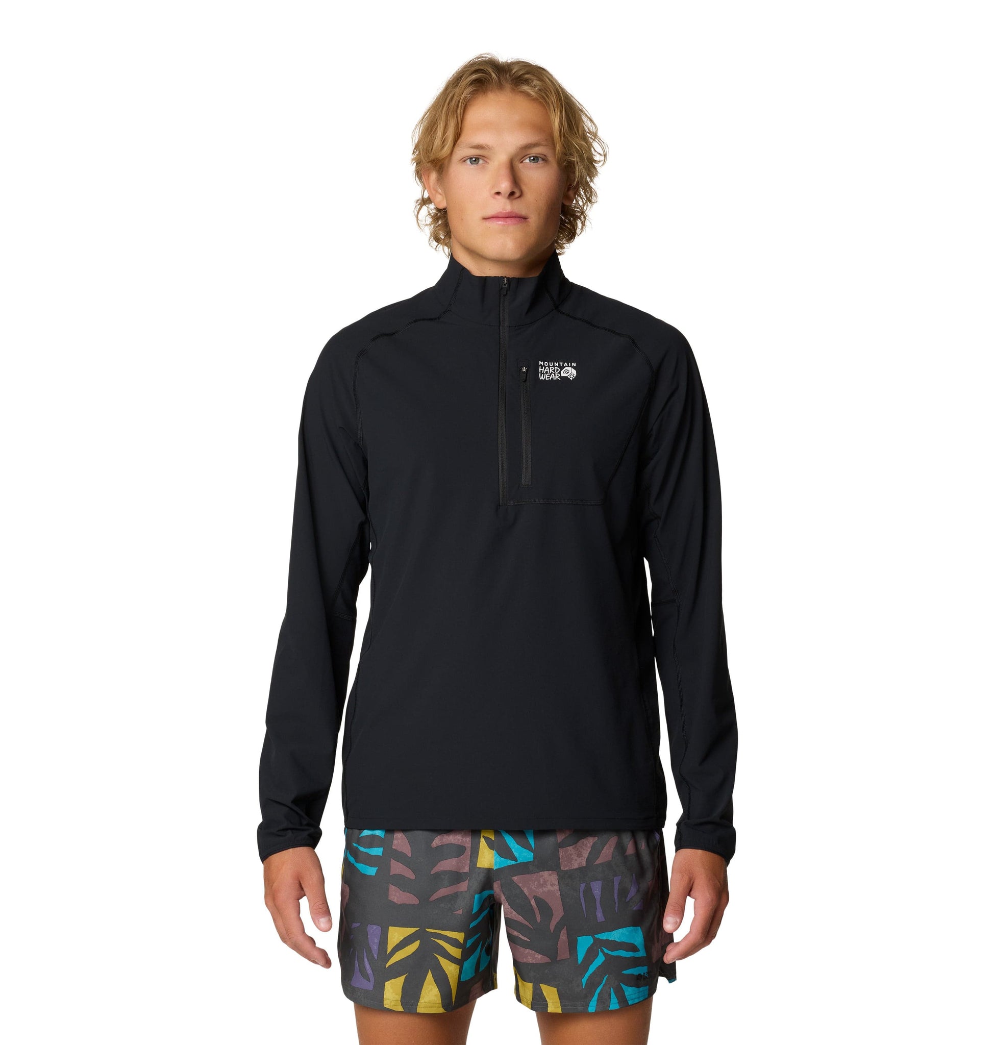 Mountain Hardwear Layering S / Black Mountain Hardwear - Men's Sunshield™ Half-Zip