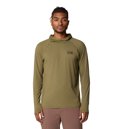Mountain Hardwear Layering S / Combat Green Mountain Hardwear - Men's Crater Lake™ LS Hoody