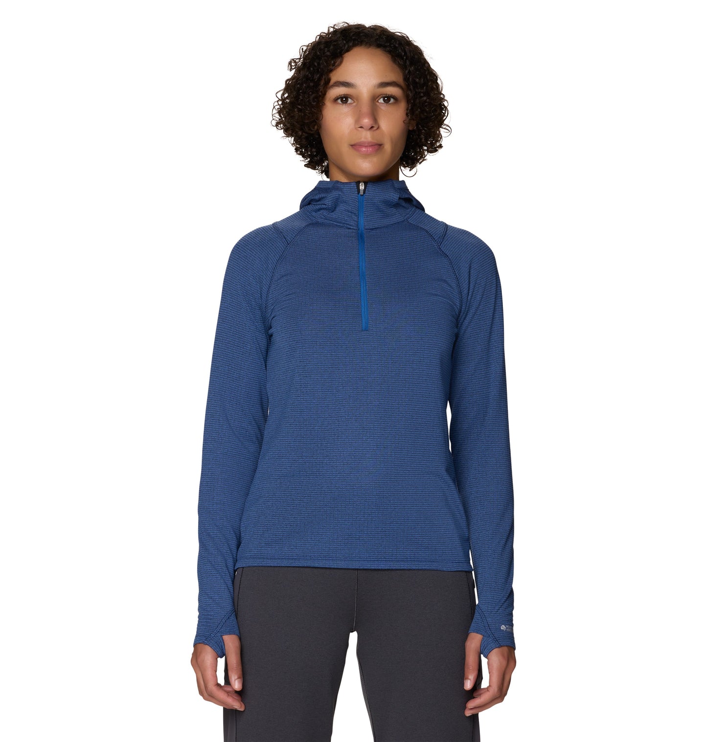 Mountain Hardwear Layering XS / Berry Blue/Black Mountain Hardwear - Women's Crater Lake™ Heavyweight Half Zip Hoody