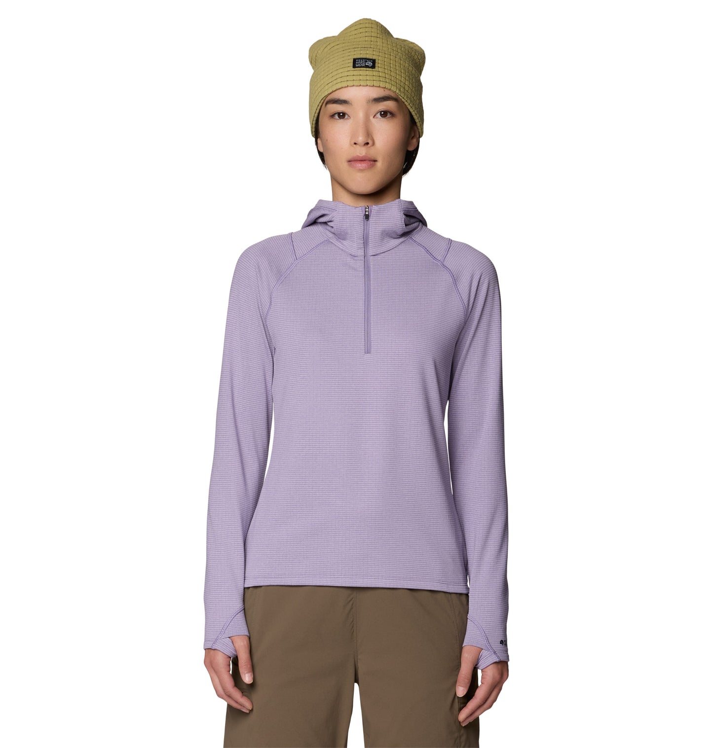 Mountain Hardwear Layering XS / Violet Stone/Atmospheric Mountain Hardwear - Women's Crater Lake™ Heavyweight Half Zip Hoody