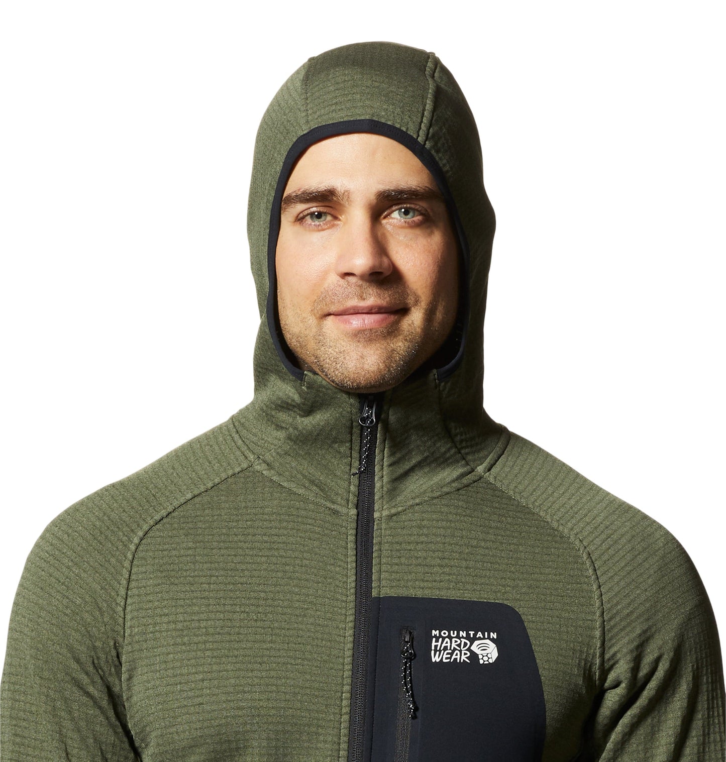 Mountain Hardwear Outerwear Mountain Hardwear - Men's Polartec® Power Grid™ Full-Zip Hoody