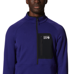 Mountain Hardwear Outerwear Mountain Hardwear - Men's Polartec® Power Grid™ Half-Zip Jacket