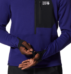 Mountain Hardwear Outerwear Mountain Hardwear - Men's Polartec® Power Grid™ Half-Zip Jacket