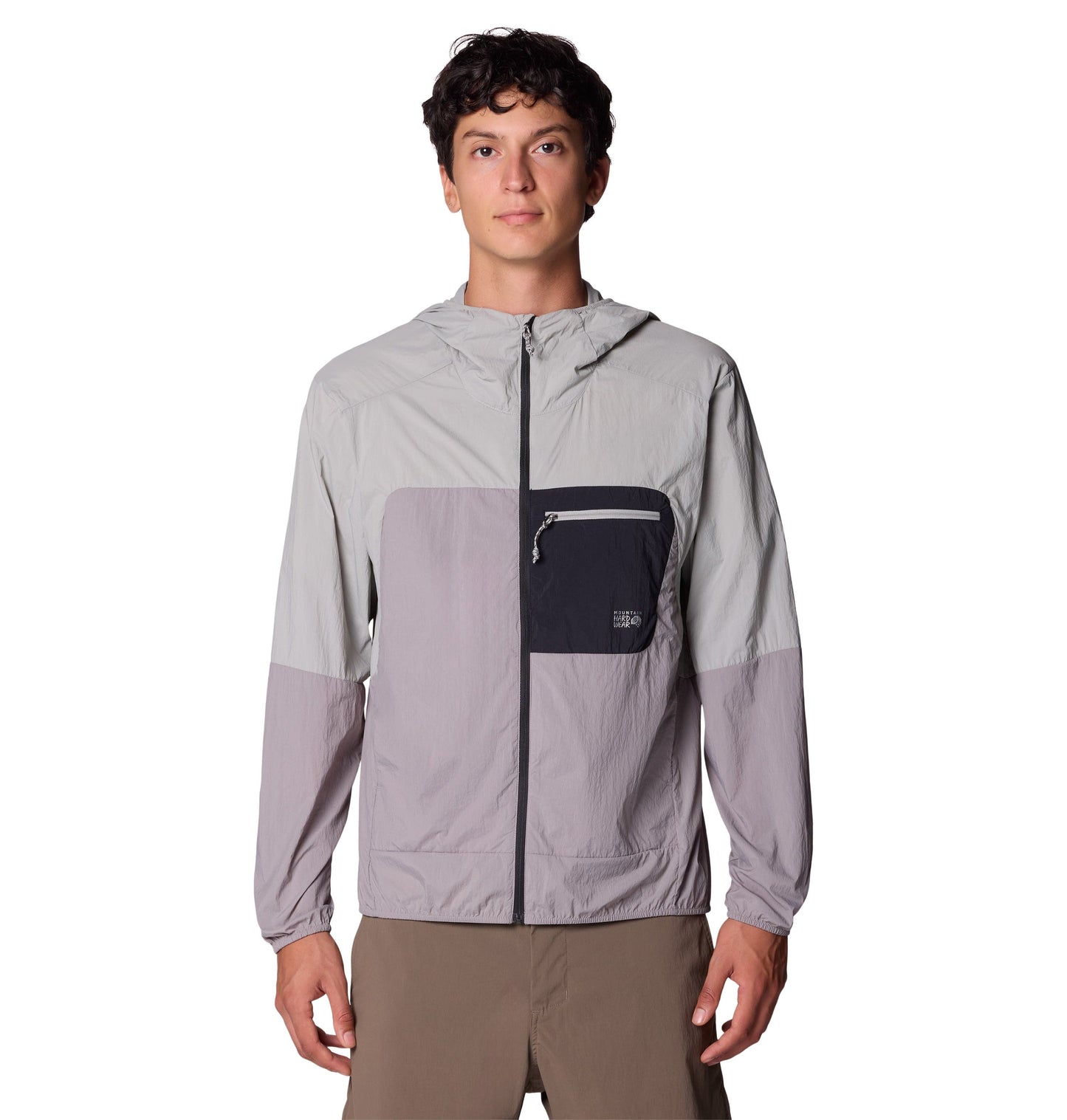 Mountain Hardwear Outerwear S / Approaching Storm/Half Moon Grey Mountain Hardwear - Men's Wind Veil™ Hooded Jacket