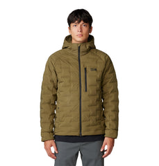 Mountain Hardwear Outerwear S / Combat Green Mountain Hardwear - Men's Stretchdown™ Hoody