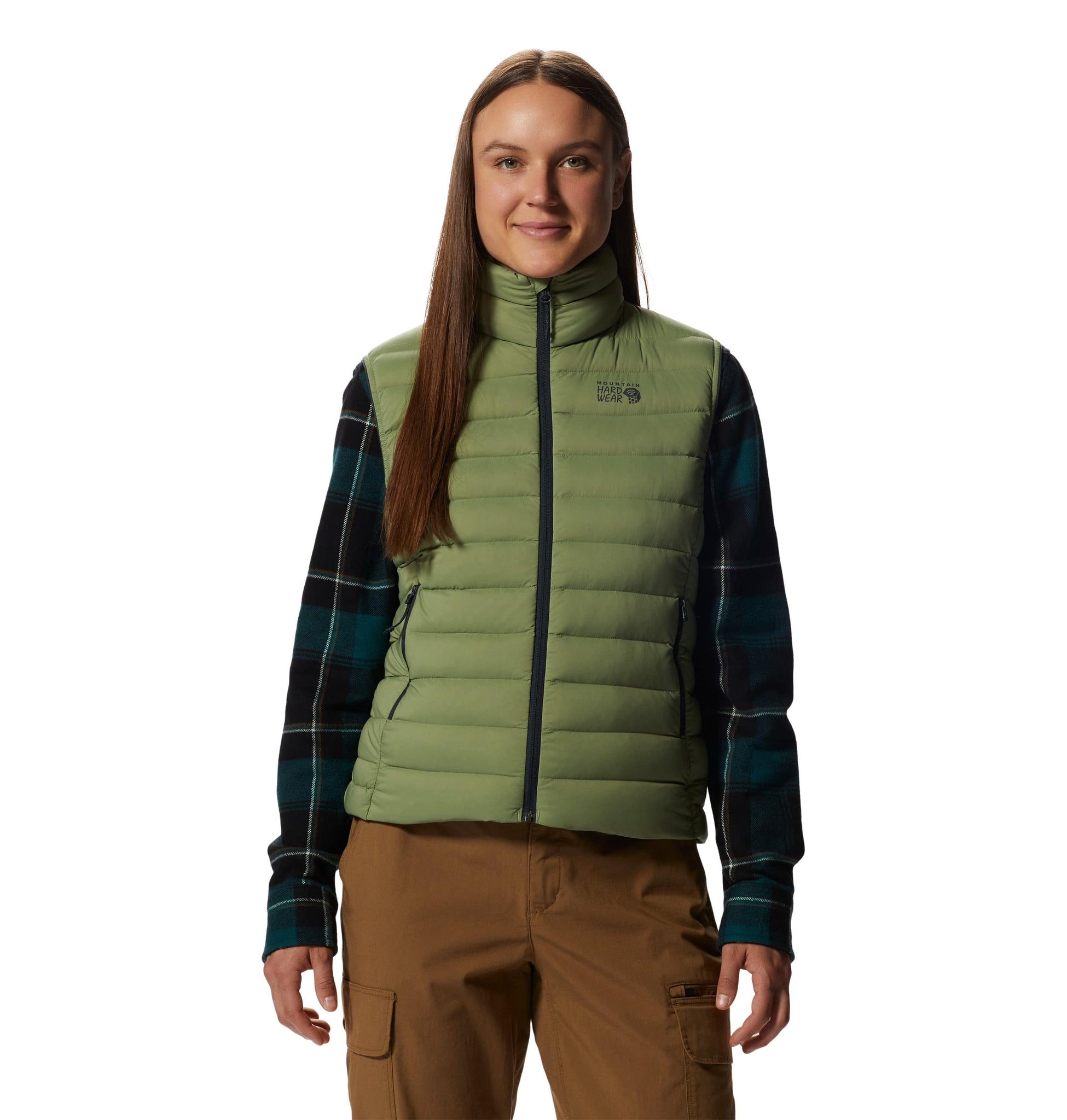 Mountain Hardwear Outerwear S / Light Cactus Mountain Hardwear - Women's Deloro™ Down Vest