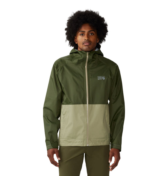 Mountain Hardwear Outerwear S / Mantis Green/Surplus Green Mountain Hardwear - Men's Threshold™ Jacket