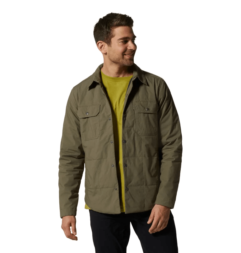 Mountain Hardwear Outerwear S / Stone Green Mountain Hardwear - Men's J Tree™ Insulated Shacket