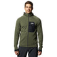 Mountain Hardwear Outerwear S / Surplus Green Heather Mountain Hardwear - Men's Polartec® Power Grid™ Full-Zip Hoody