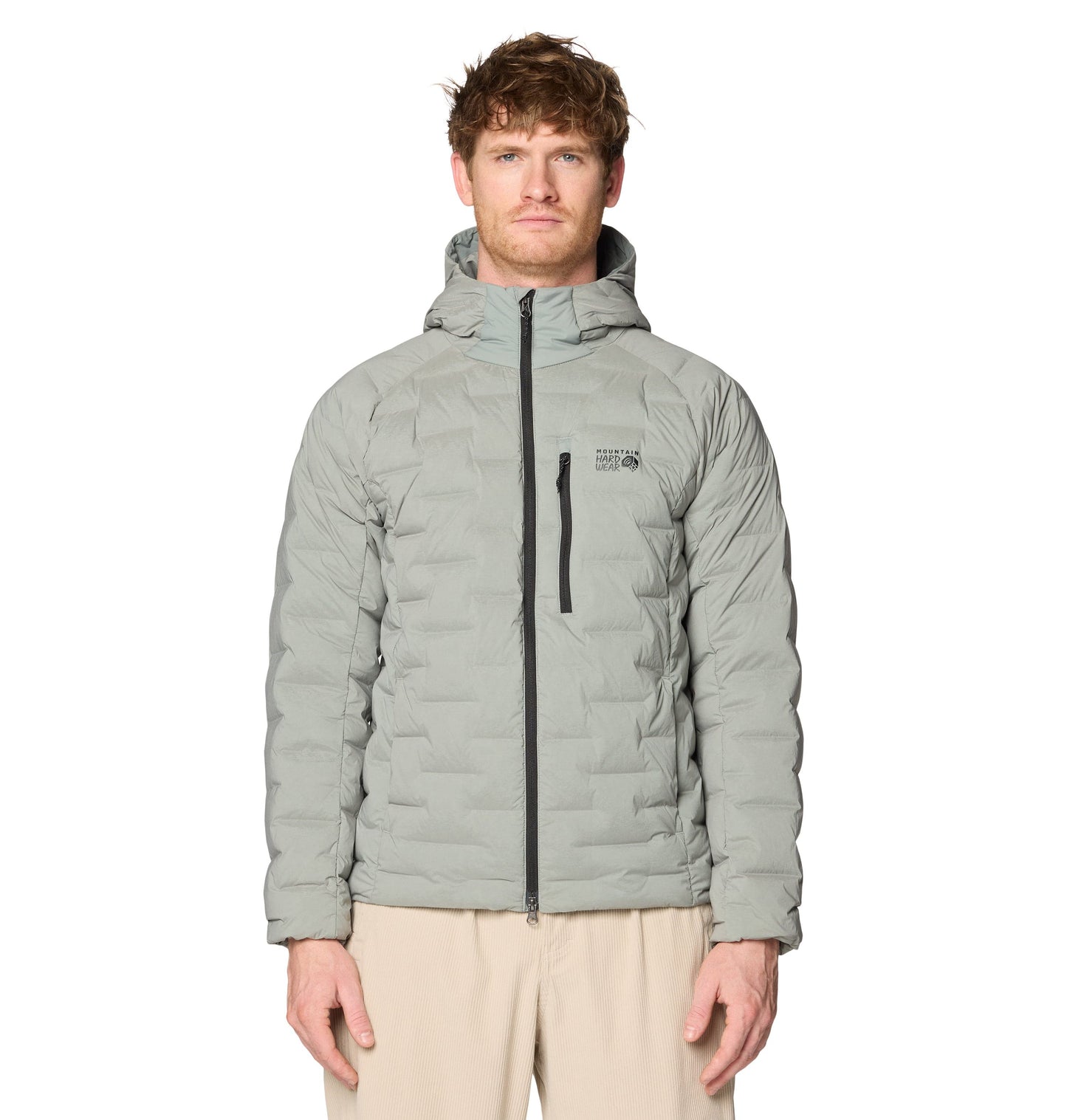 Mountain Hardwear Outerwear S / Wet Stone Mountain Hardwear - Men's Stretchdown™ Hoody
