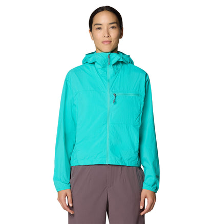 Mountain Hardwear Outerwear XS / Aqua Marina Mountain Hardwear - Women's Wind Veil™ Hooded Jacket