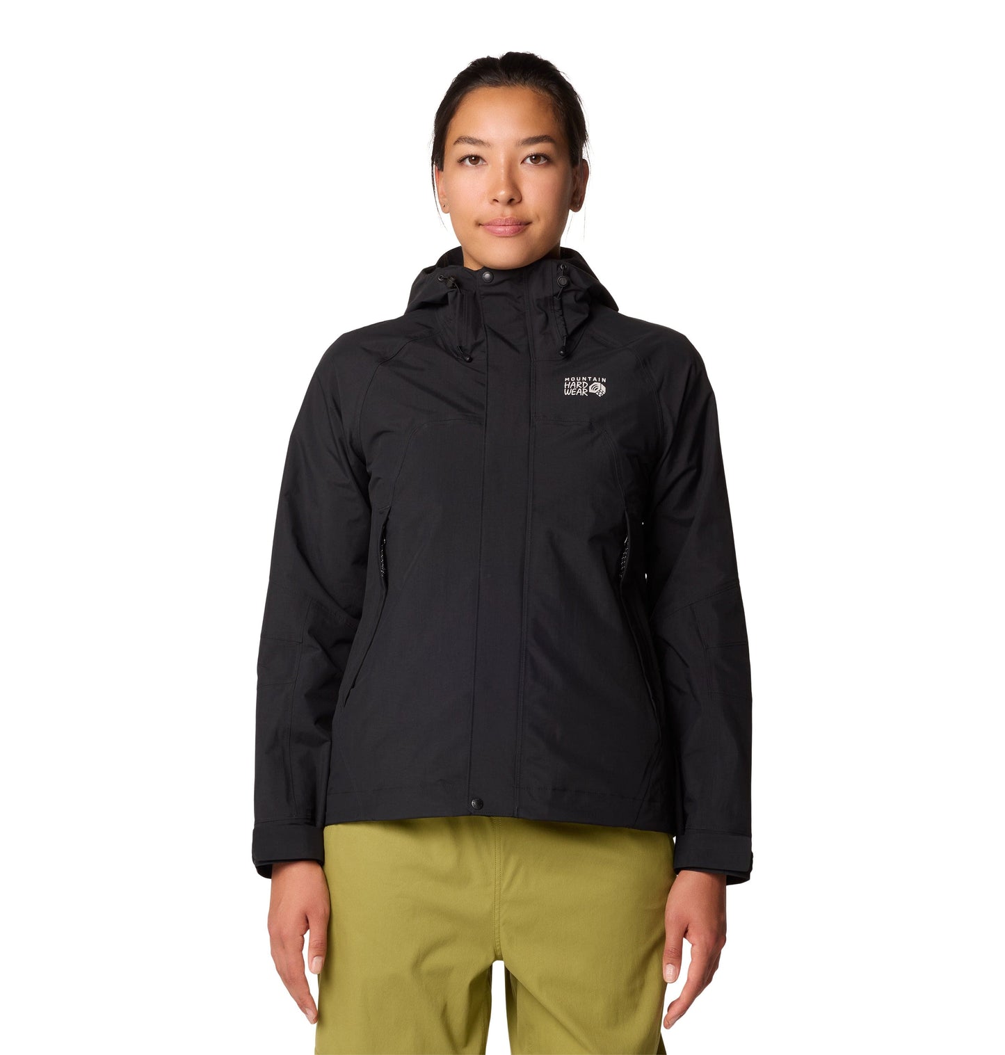 Mountain Hardwear Outerwear XS / Black Mountain Hardwear - Women's Dry Times™ Hooded Jacket
