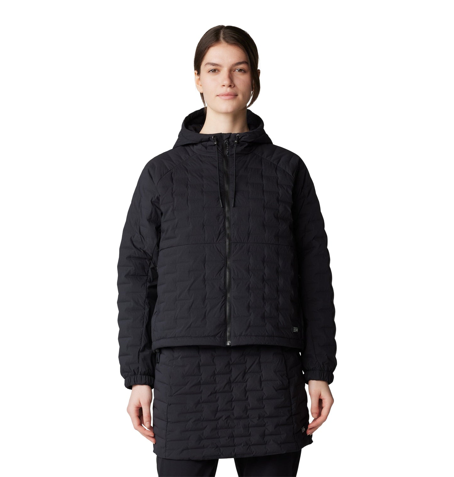 Mountain Hardwear Outerwear XS / Black Mountain Hardwear - Women's Stretchdown™ Light Full-Zip Hoody