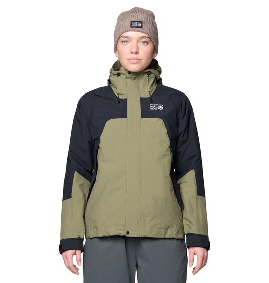 Mountain Hardwear Outerwear XS / Mission Olive/Black Mountain Hardwear - Women's Dry Times™ Hooded Jacket