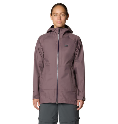 Mountain Hardwear Outerwear XS / Purple Sage Mountain Hardwear - Women's Threshold™ Rain Parka