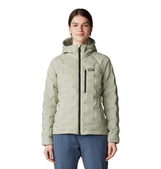 Mountain Hardwear Outerwear XS / White Sage Mountain Hardwear - Women's Stretchdown™ Hoody