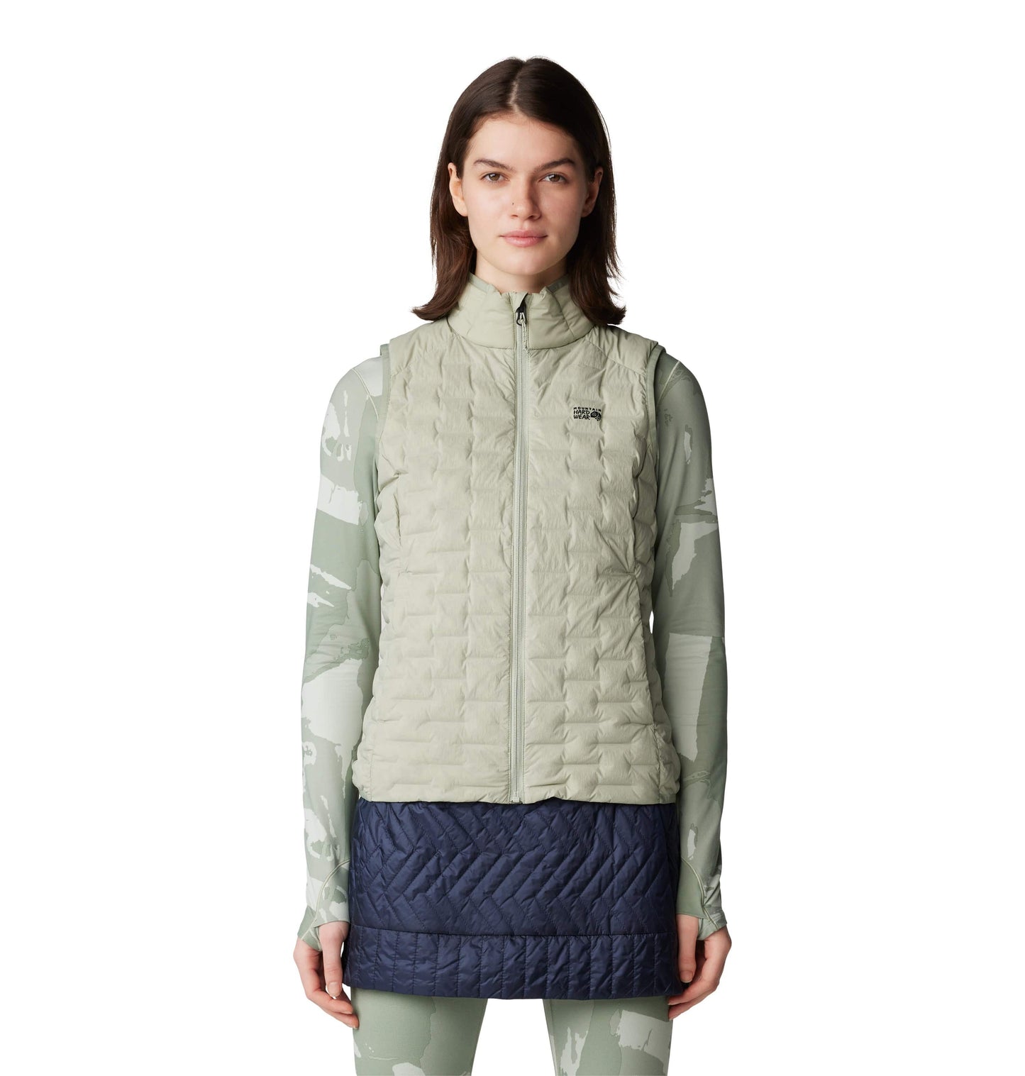 Mountain Hardwear Outerwear XS / White Sage Mountain Hardwear - Women's Stretchdown™ Light Vest