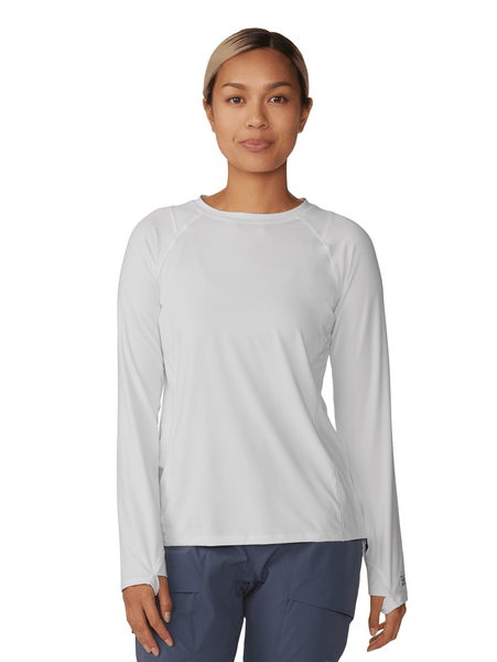Mountain Hardwear T-Shirts XS / Fogbank Mountain Hardwear - Women's Crater Lake™ Long Sleeve Crew