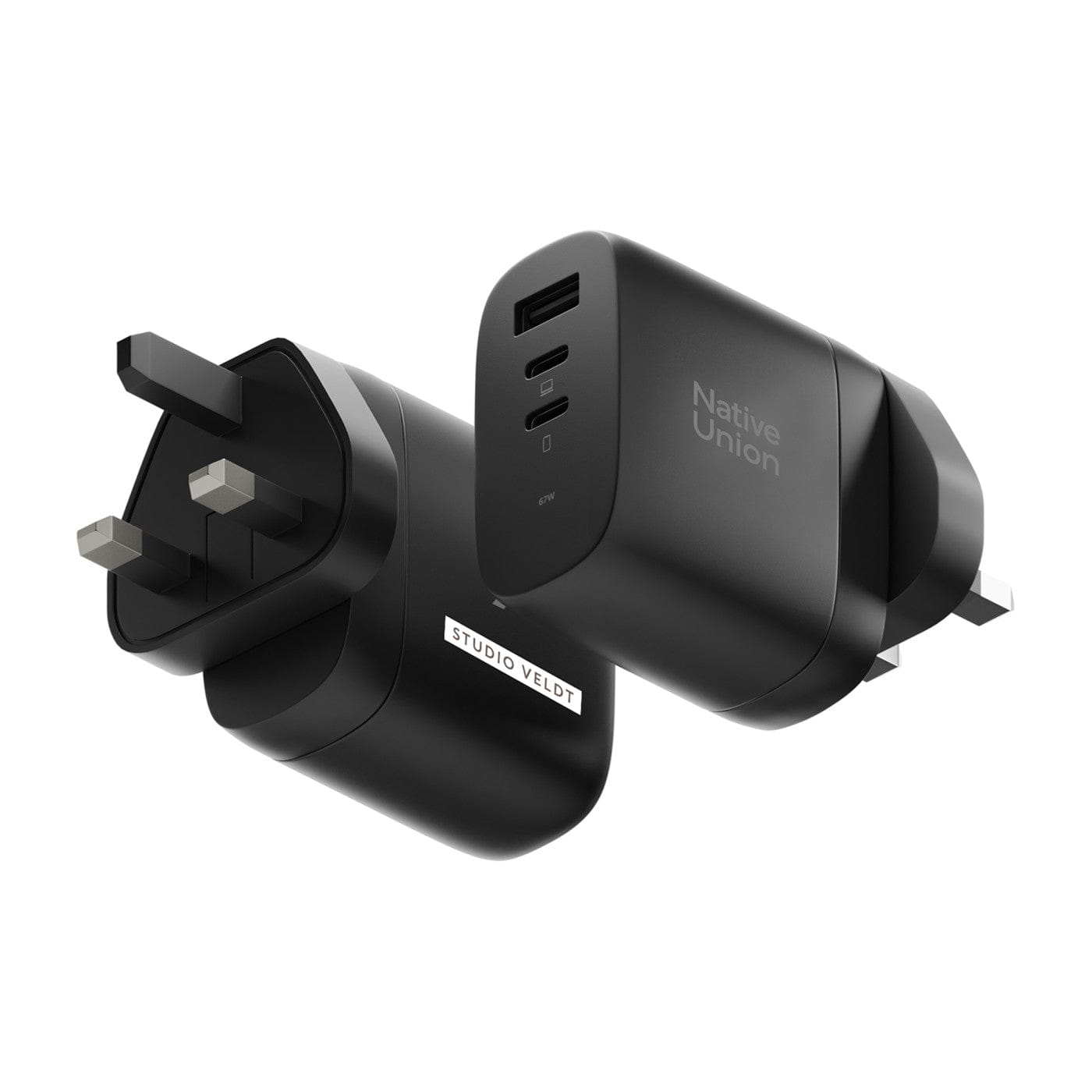 Native Union Electronics One Size / Black Native Union - International Fast GaN Charger PD 67W (3 ports)