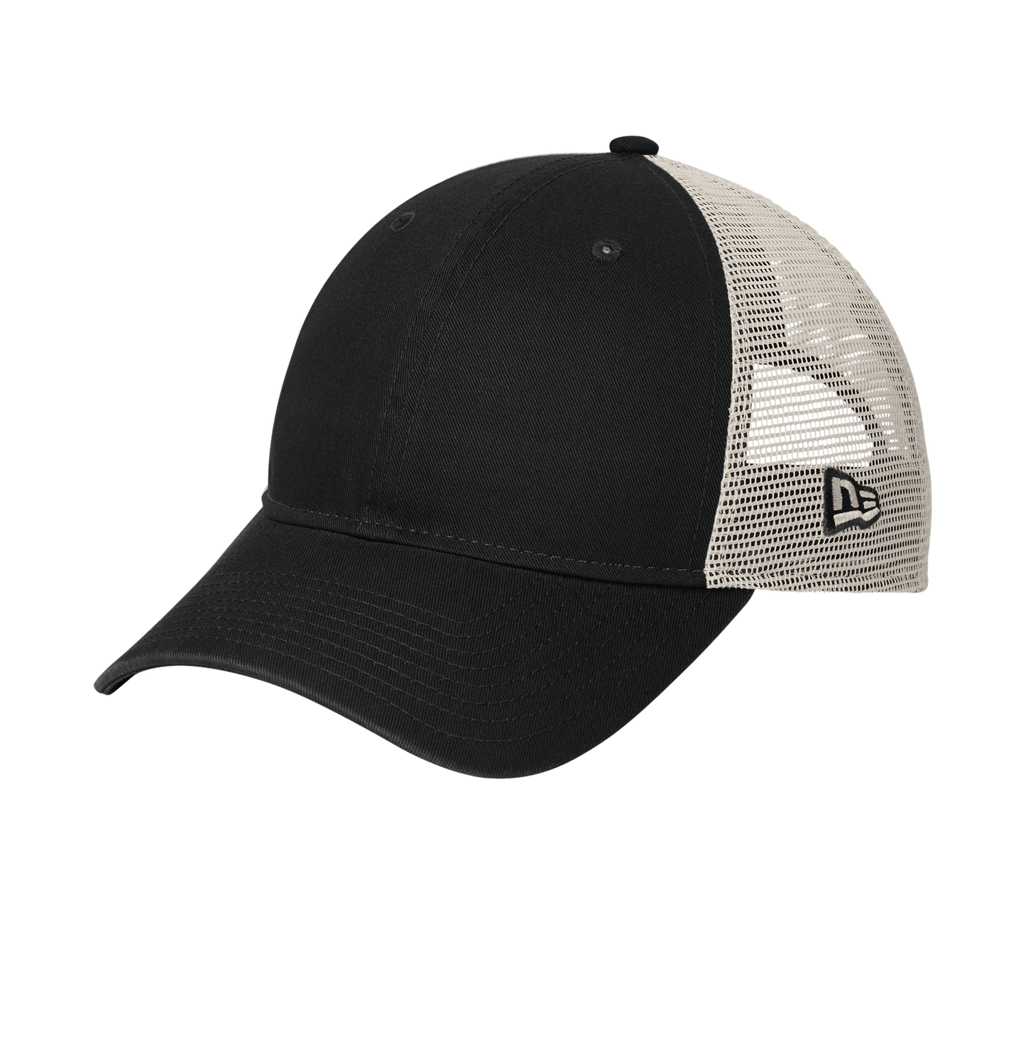 New Era Headwear One Size / Black/Stone New Era - 9TWENTY Unstructured Mesh Snapback Cap