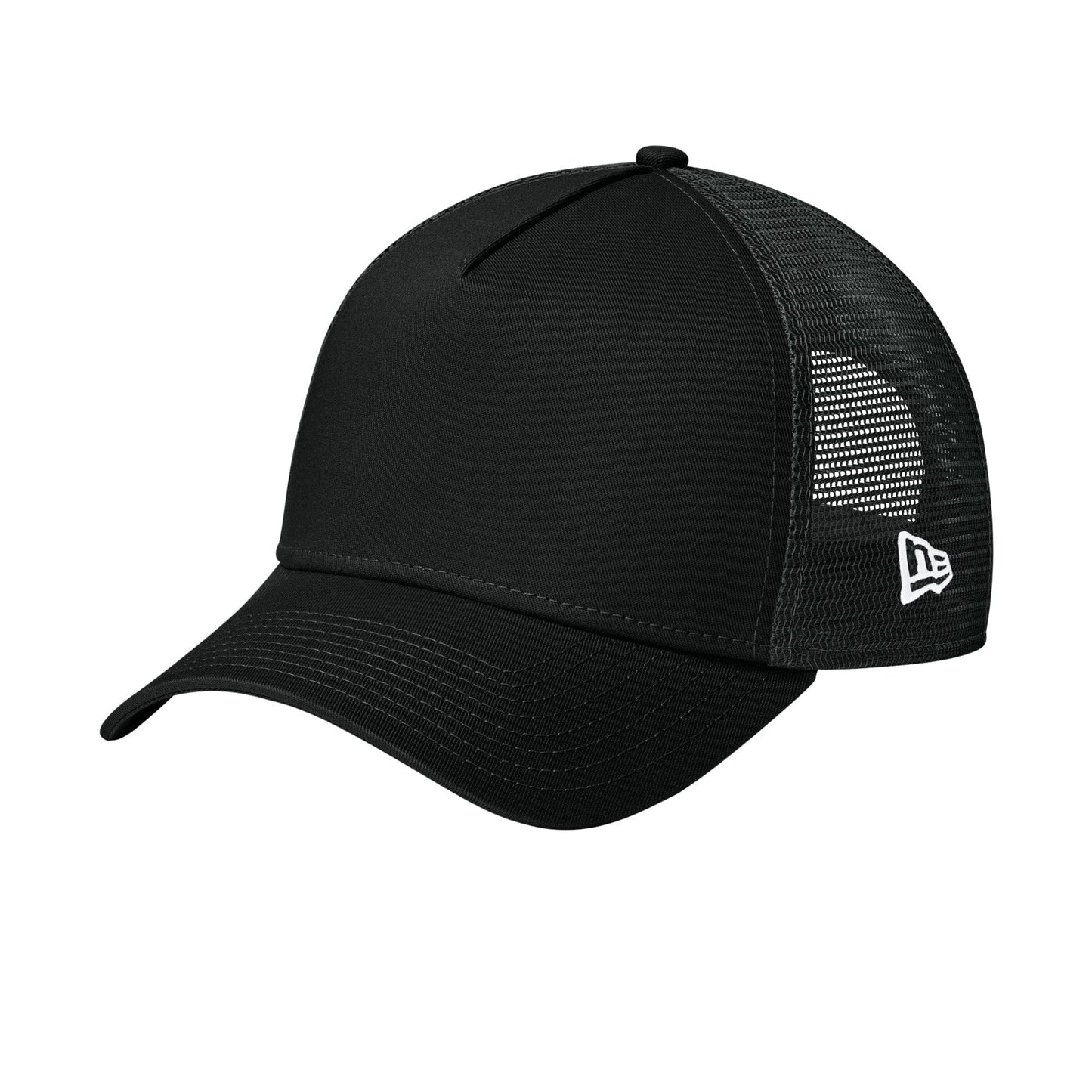 New Era Headwear One Size / Flag Black/Black New Era - 9FORTY Snapback Trucker Cap (Flag Logo)