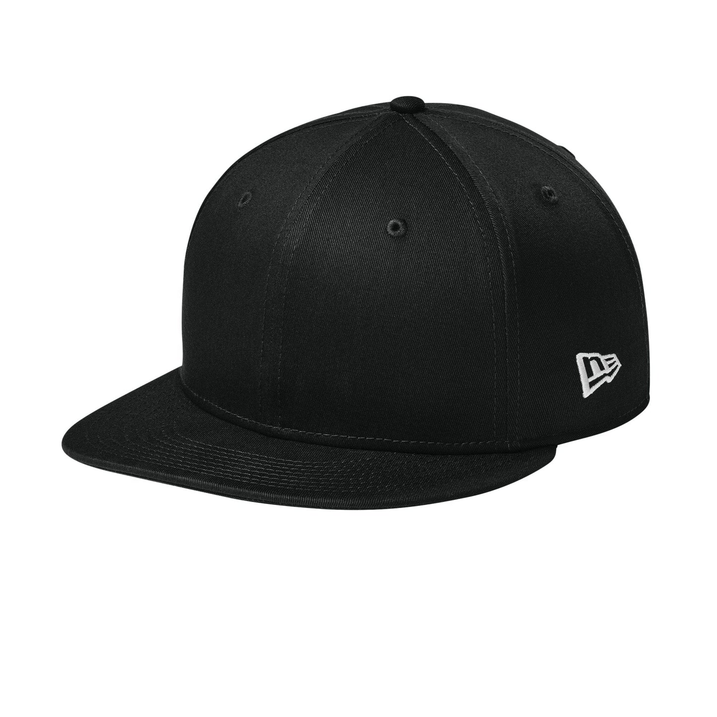 New Era Headwear One Size / Flag Black New Era - 9FIFTY Flat Bill Snapback Cap (Flag Logo)