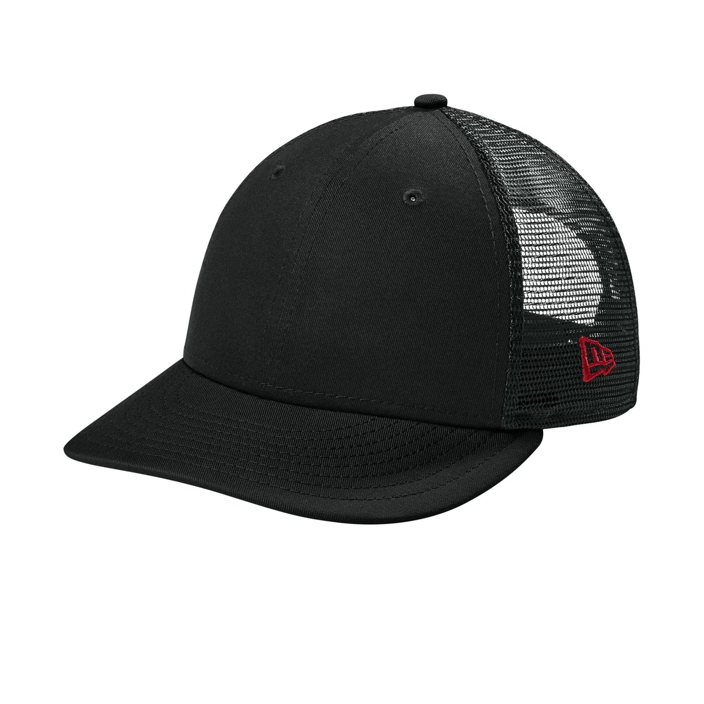 New Era Headwear One Size / Flag Black New Era - 9TWENTY Snapback Low Profile Trucker Cap (Flag Logo)