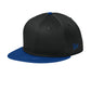 New Era Headwear One Size / Flag Black/Royal New Era - 9FIFTY Flat Bill Snapback Cap (Flag Logo)
