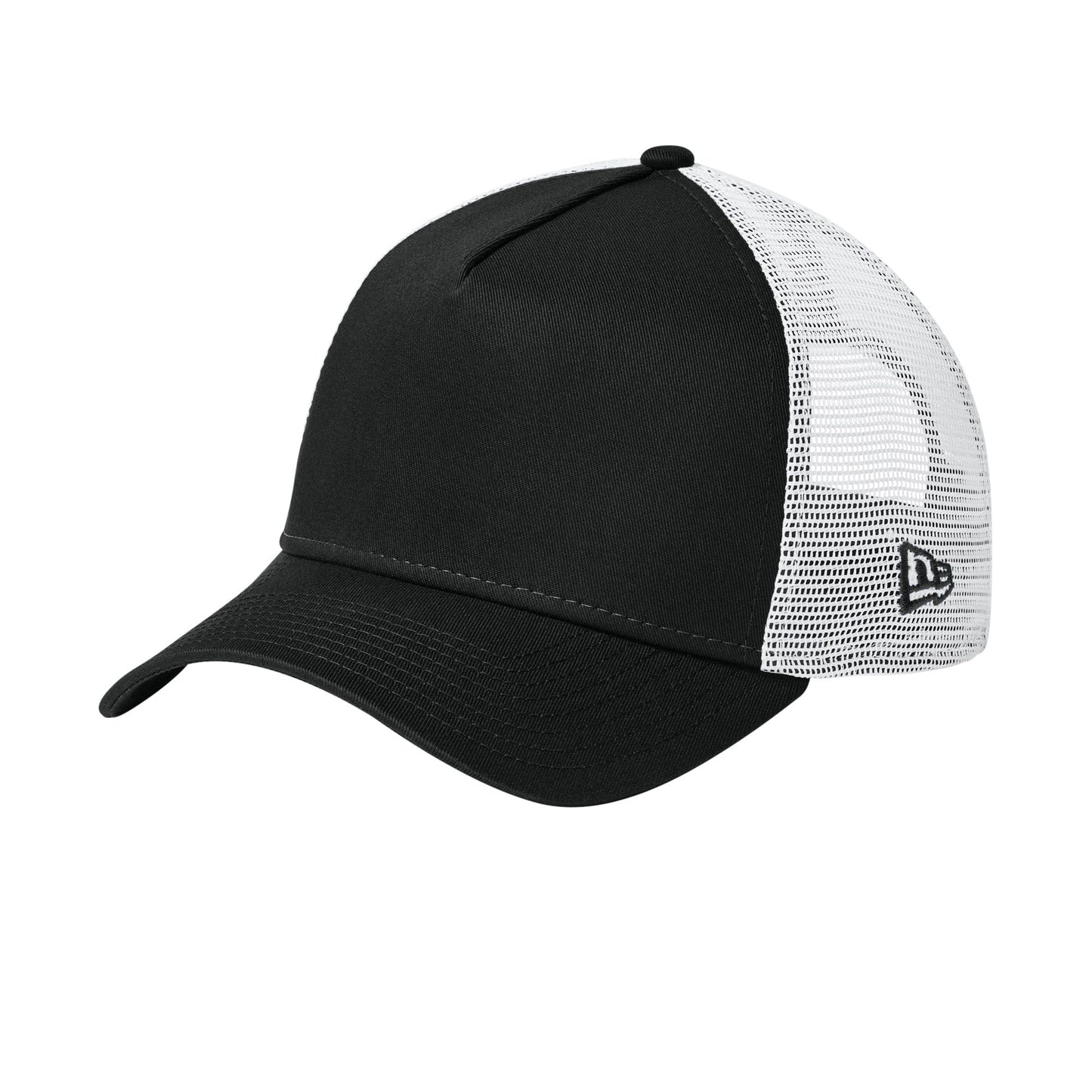 New Era Headwear One Size / Flag Black/White New Era - 9FORTY Snapback Trucker Cap (Flag Logo)