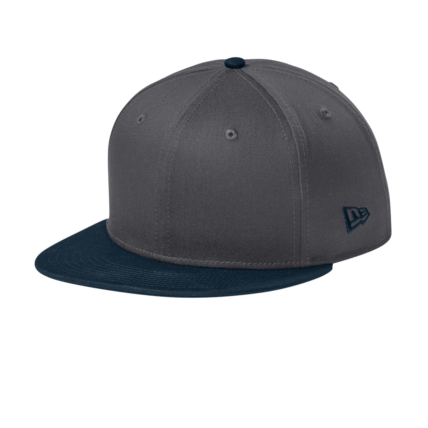 New Era Headwear One Size / Flag Charcoal/Deep Navy New Era - 9FIFTY Flat Bill Snapback Cap (Flag Logo)