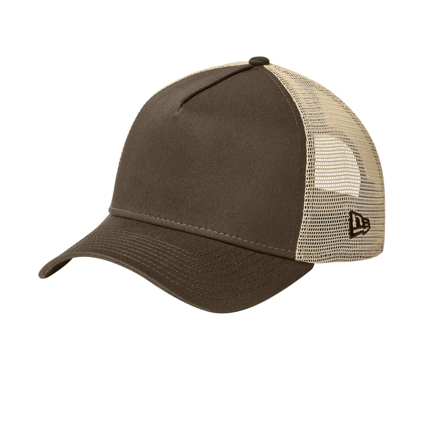 New Era Headwear One Size / Flag Chocolate/Khaki New Era - 9FORTY Snapback Trucker Cap (Flag Logo)