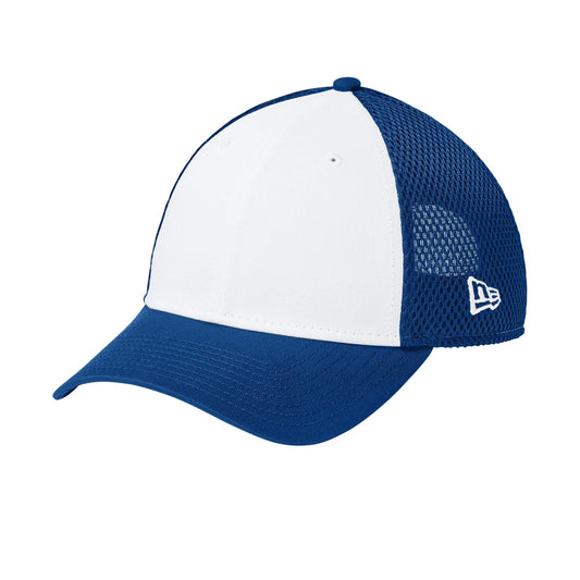 New Era Headwear One Size / Flag White/Royal New Era - 9FORTY Snapback Contrast Front Mesh Cap (Flag Logo)